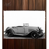 Металлическая табличка OM 665 Convertible